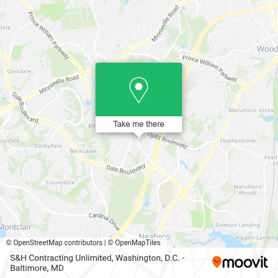 S&H Contracting Unlimited map