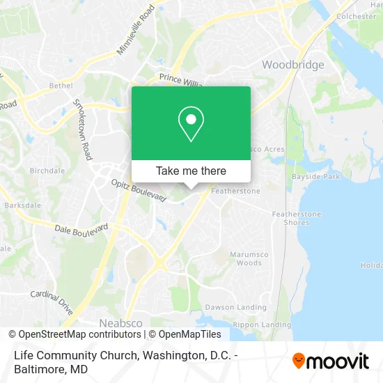 Life Community Church map