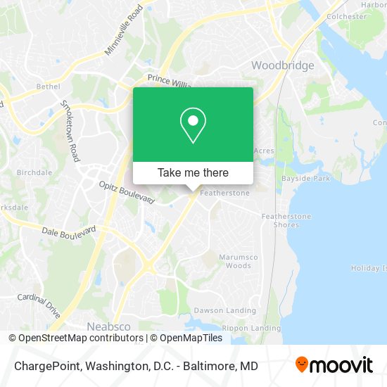 ChargePoint map