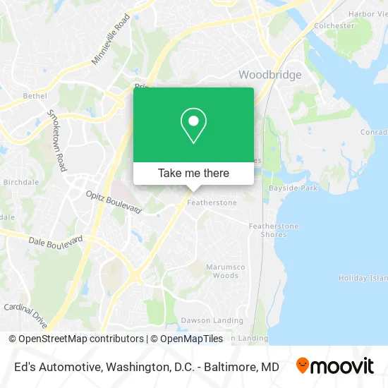 Ed's Automotive map