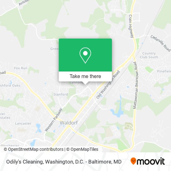 Odily's Cleaning map