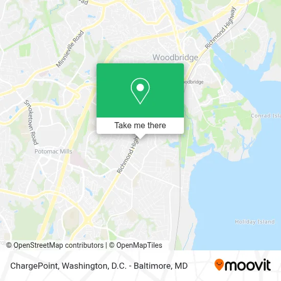 ChargePoint map