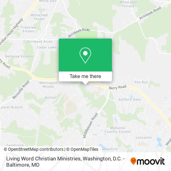 Living Word Christian Ministries map