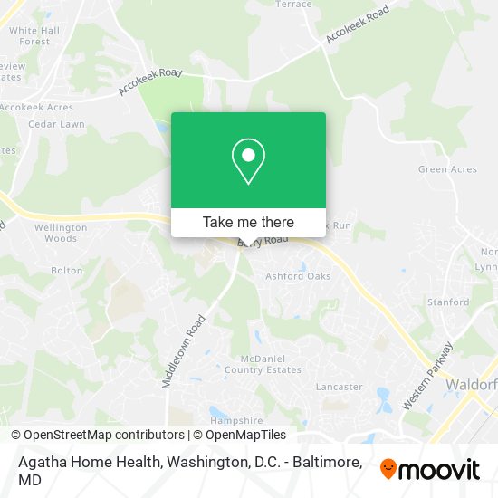 Agatha Home Health map