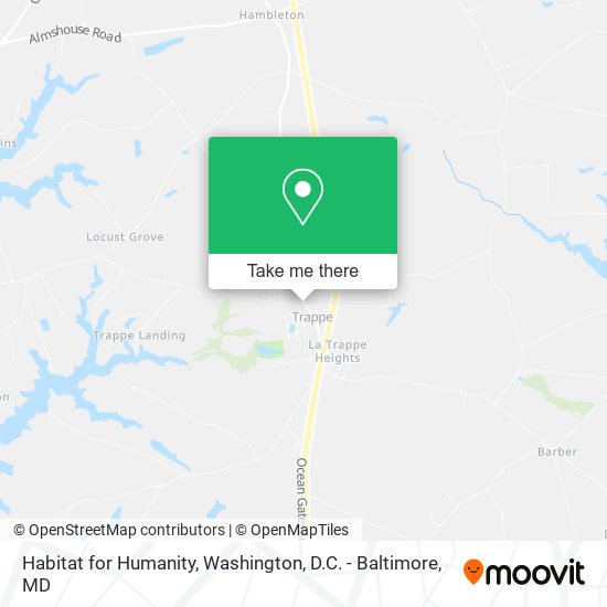 Habitat for Humanity map