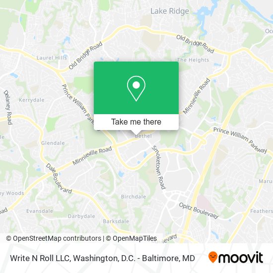 Write N Roll LLC map