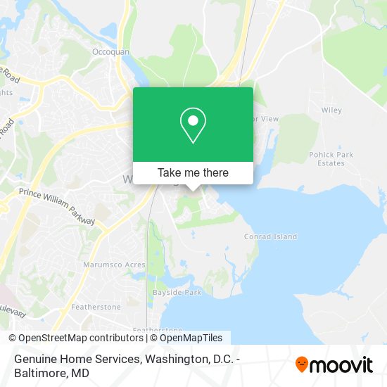 Mapa de Genuine Home Services