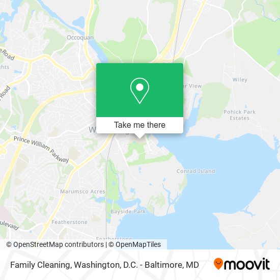 Family Cleaning map