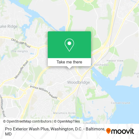 Mapa de Pro Exterior Wash Plus
