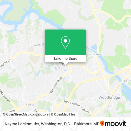 Keyme Locksmiths map