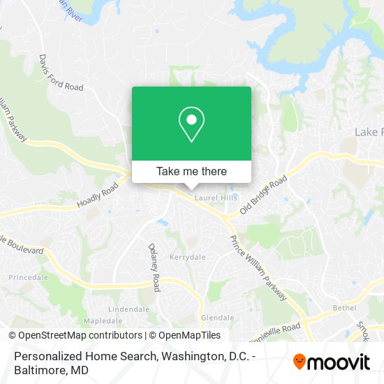 Personalized Home Search map