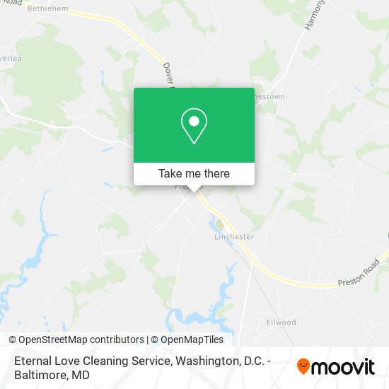 Eternal Love Cleaning Service map