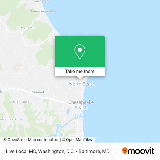 Live Local MD map