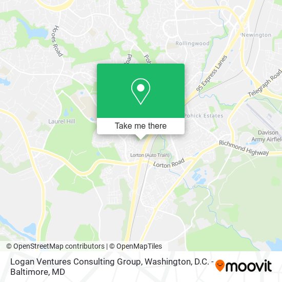 Mapa de Logan Ventures Consulting Group
