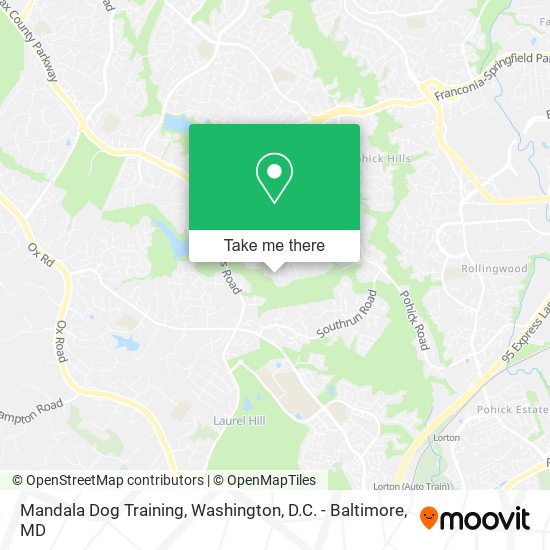 Mapa de Mandala Dog Training