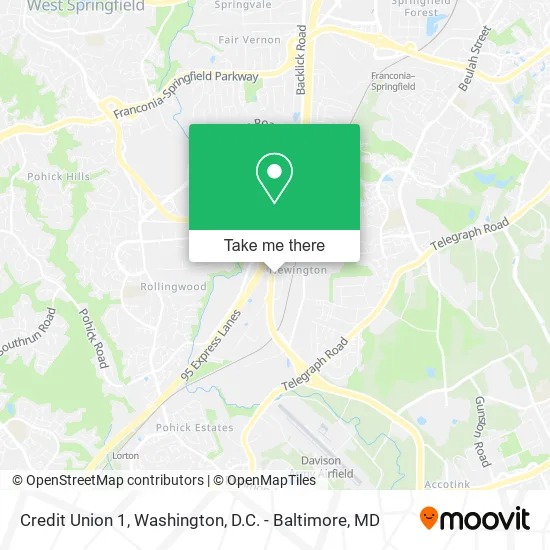 Mapa de Credit Union 1