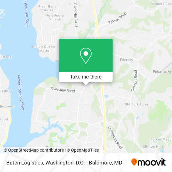 Baten Logistics map