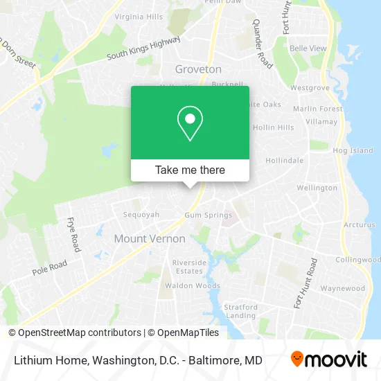 Mapa de Lithium Home