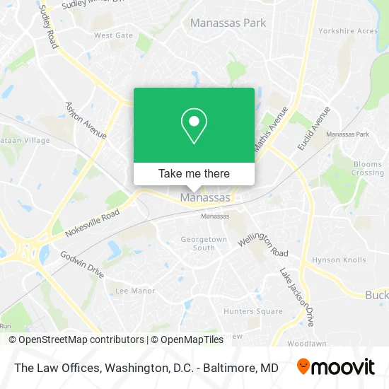 The Law Offices map