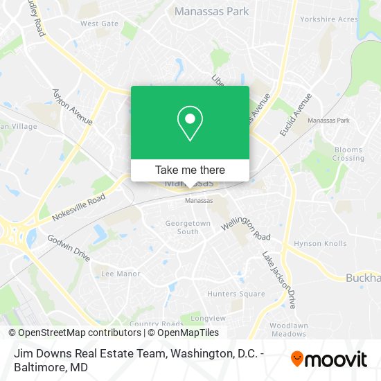 Jim Downs Real Estate Team map