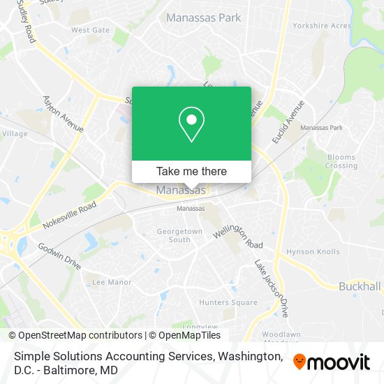 Mapa de Simple Solutions Accounting Services