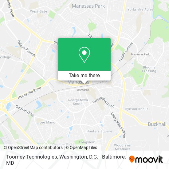 Toomey Technologies map