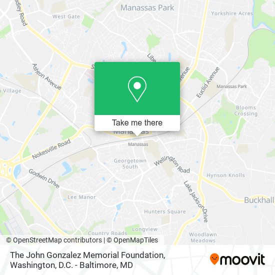 The John Gonzalez Memorial Foundation map