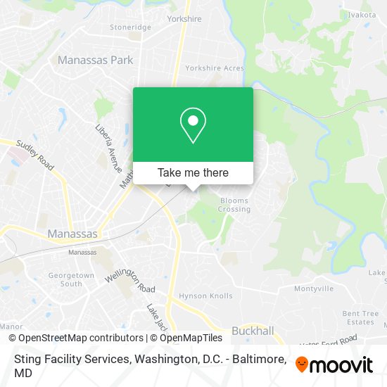 Sting Facility Services map