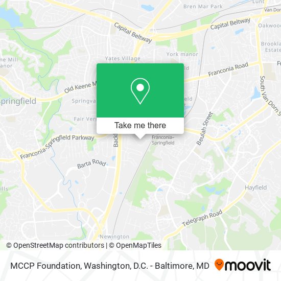 MCCP Foundation map