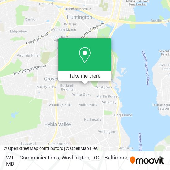 Mapa de W.I.T. Communications