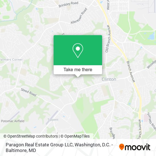 Paragon Real Estate Group LLC map
