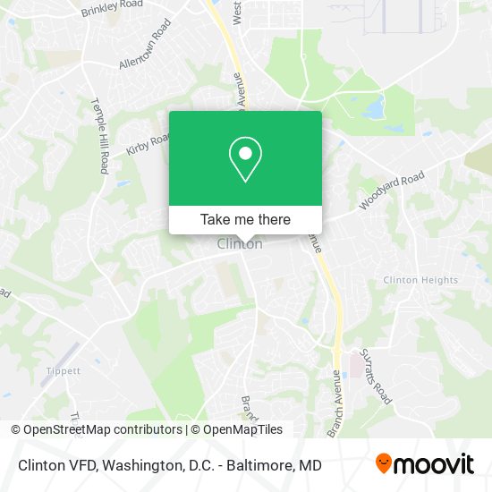 Clinton VFD map