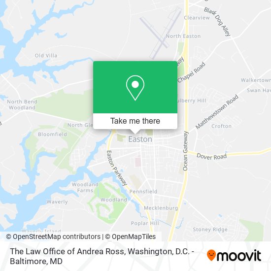 The Law Office of Andrea Ross map