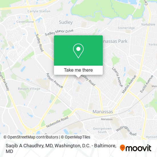 Saqib A Chaudhry, MD map