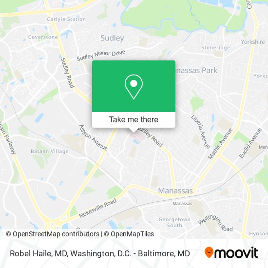 Robel Haile, MD map