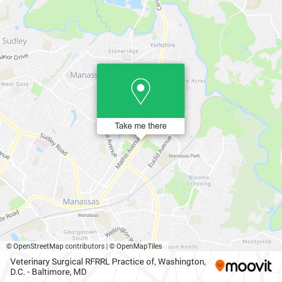 Mapa de Veterinary Surgical RFRRL Practice of