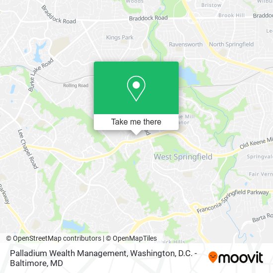 Mapa de Palladium Wealth Management