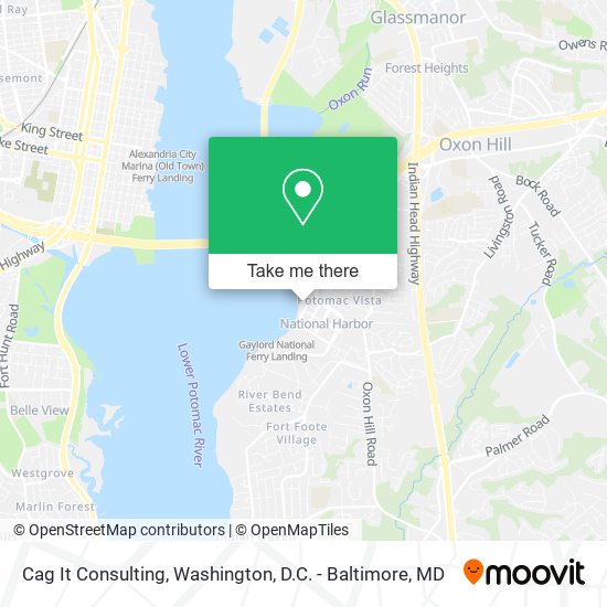 Cag It Consulting map