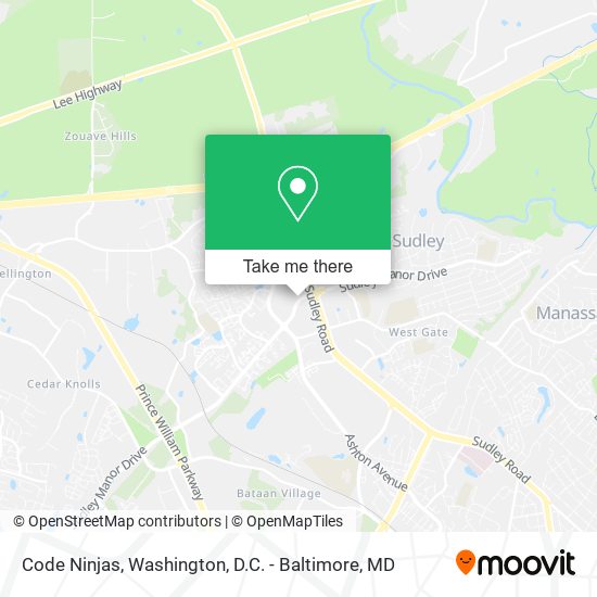 Code Ninjas map