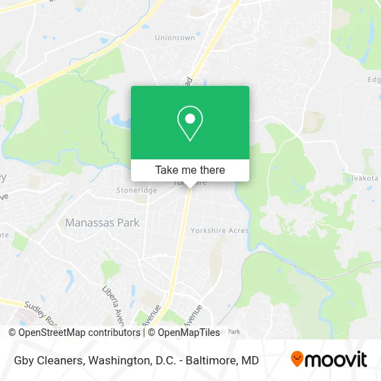 Gby Cleaners map