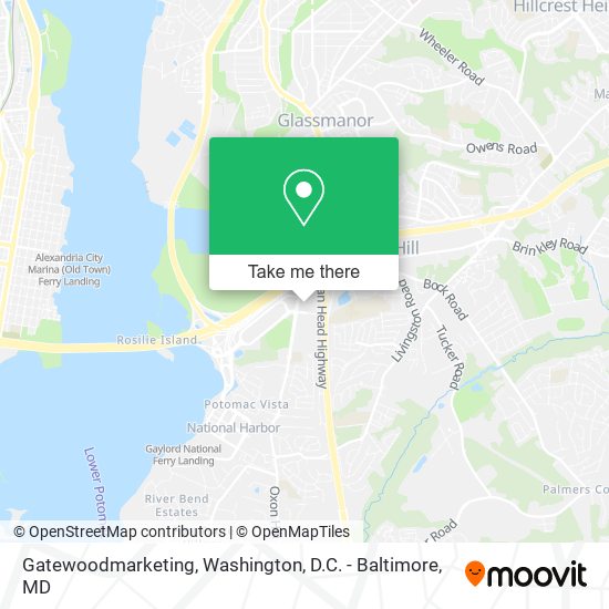 Mapa de Gatewoodmarketing