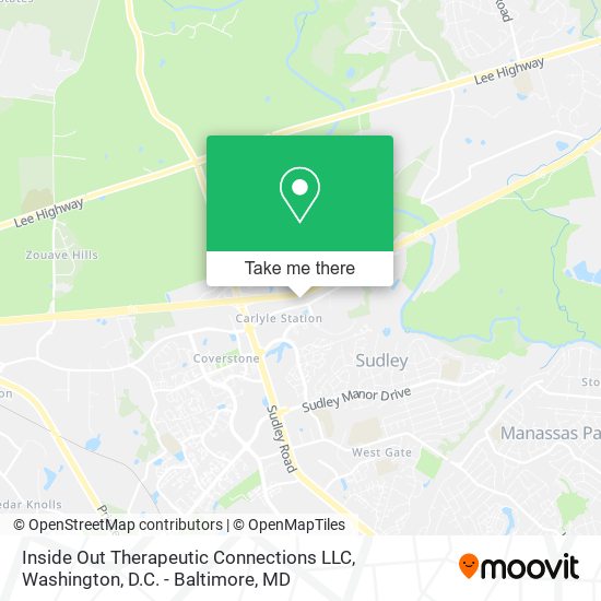 Inside Out Therapeutic Connections LLC map