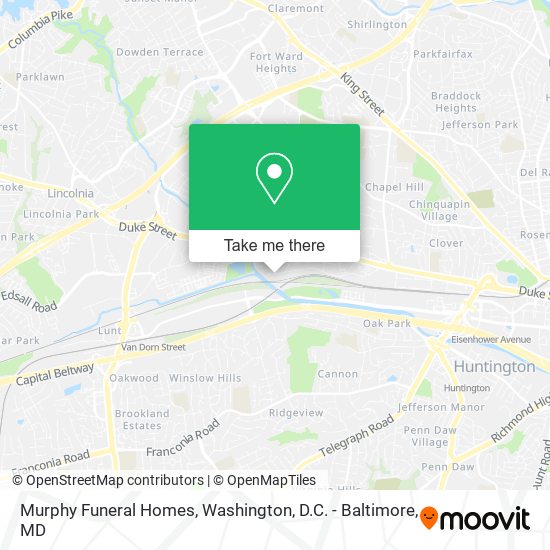 Mapa de Murphy Funeral Homes