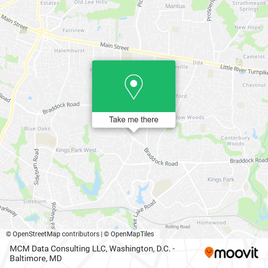 Mapa de MCM Data Consulting LLC
