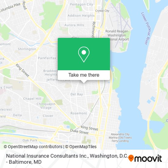 National Insurance Consultants Inc. map