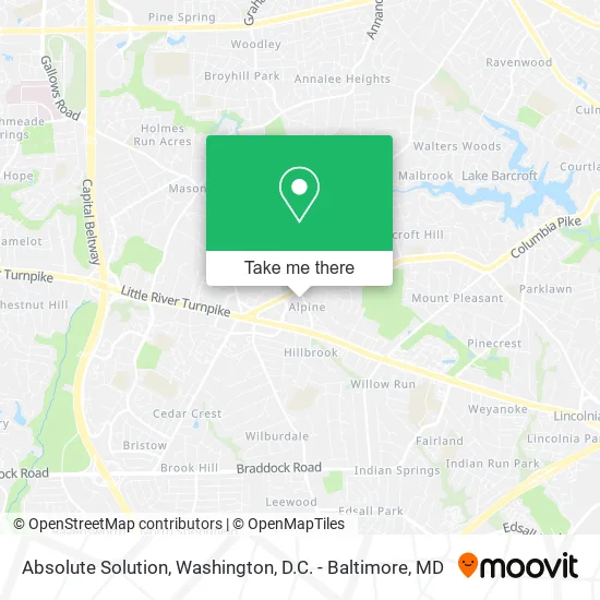 Mapa de Absolute Solution
