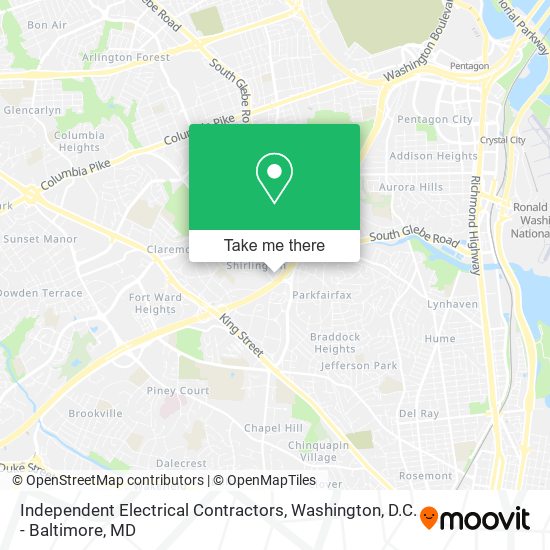 Mapa de Independent Electrical Contractors