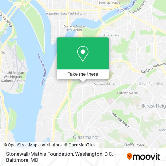 Stonewall/Mathis Foundation map