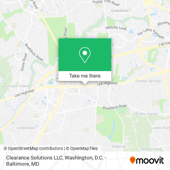 Clearance Solutions LLC map