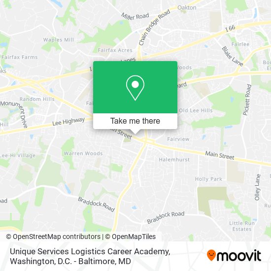 Unique Services Logistics Career Academy map